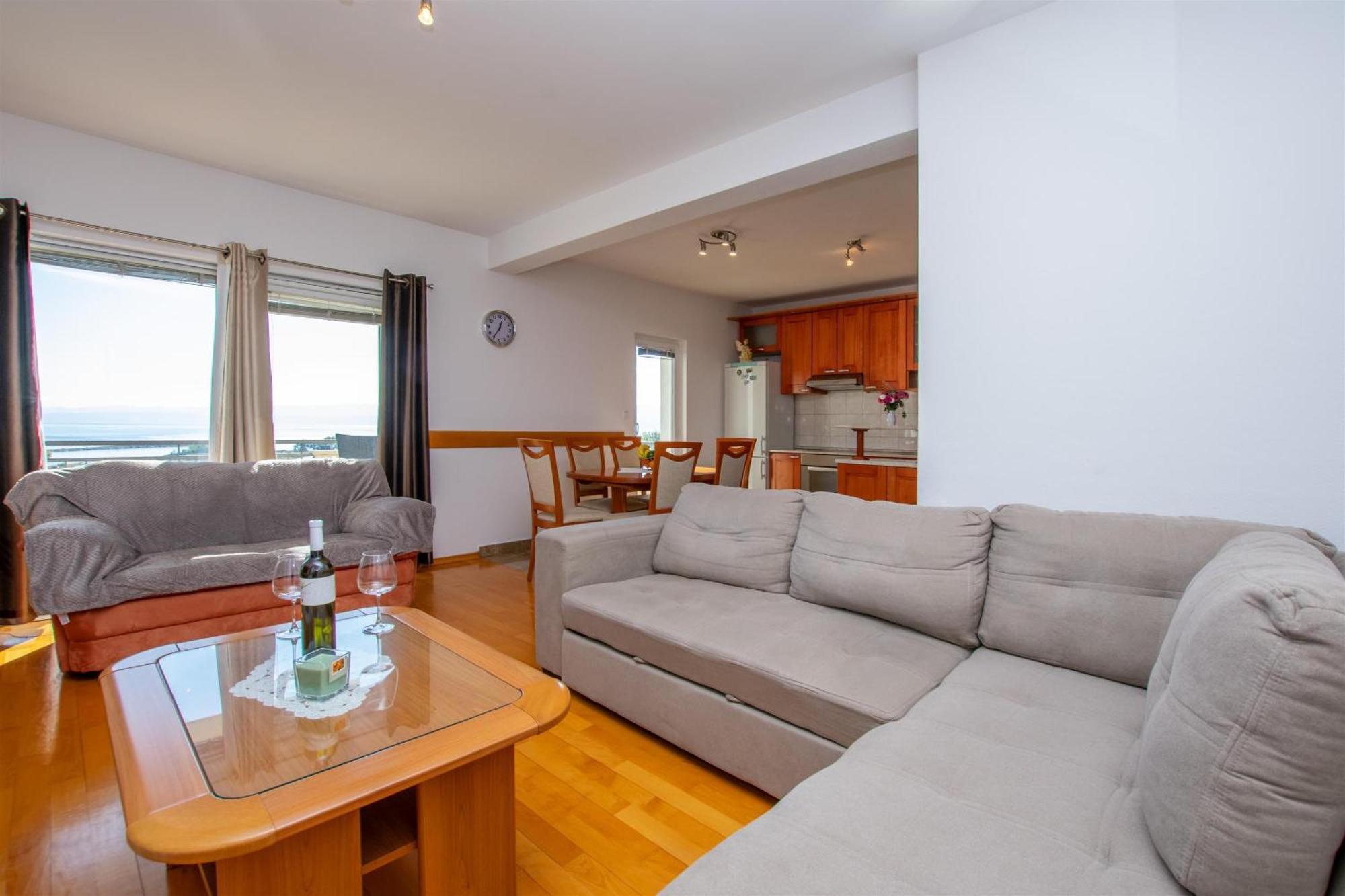Apartment Zdravko Omiš Esterno foto